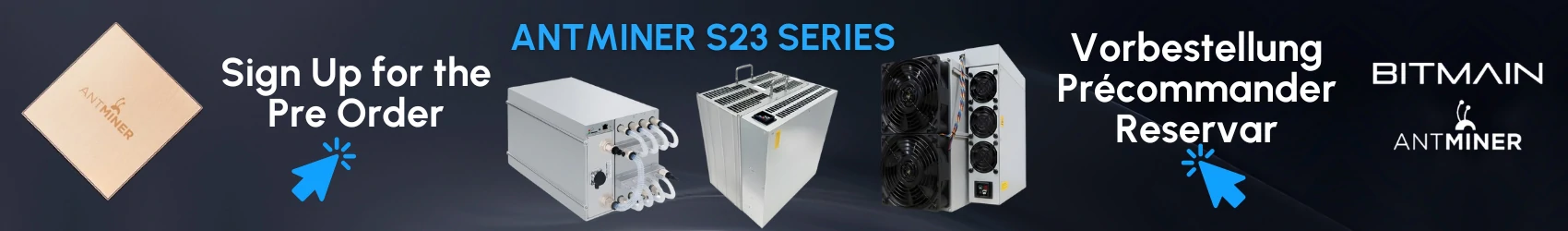 Antminer S23 Preorder